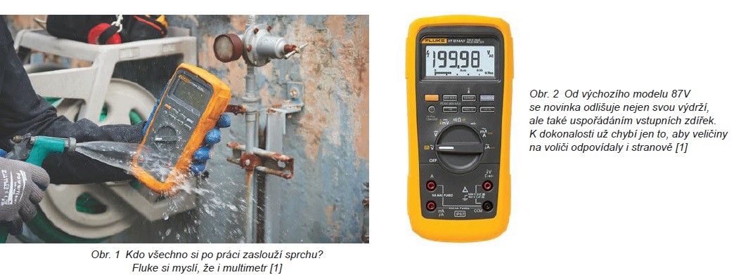Fluke měří při –40 °C. A vy